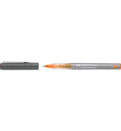 FC-348115 - Faber Castell - Orange - Rollers encre FC-348115 - Faber Castell - Orange - Rollers encre