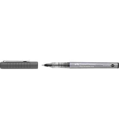 FC-348199 - Faber Castell - Noir - Rollers encre FC-348199 - Faber Castell - Noir - Rollers encre
