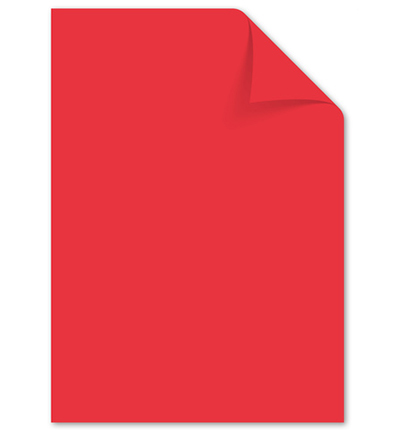 K-0043F075 - Kangaro - Papier Kangaro, Rood - 