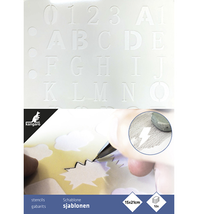 K-5050 - Kangaro - Set de pochoirs - 