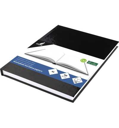 K-5565 - Kangaro - carnet brouillon, Couv. rigide, Noir - 