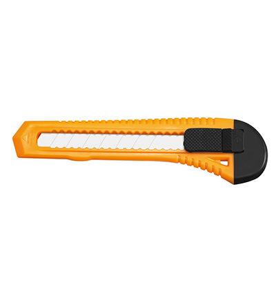 AC-E84003-BP - Westcott - Cutter Westcott Office manche plastique orange - 