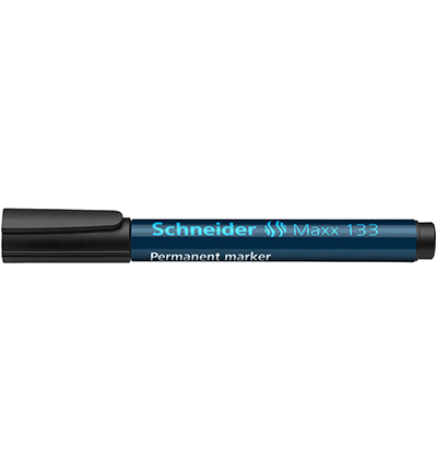 S-113301 - Schneider - Marqueur Maxx 133 permanent, pointe biseautée, noir - 