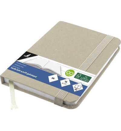 K-5525 - Kangaro - Carnet de notes Kraft, ligné - 