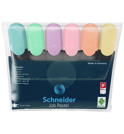 S-115097 - Schneider - Surligneurs couleurs ass. etui - 