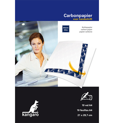 K-7900086 - Kangaro - Papier carbone Bleu - Papier transfert / carbone