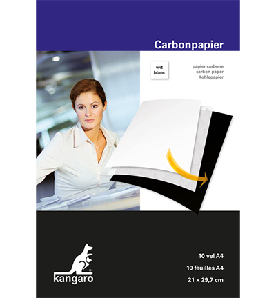 K-7900001 - Kangaro - Papier carbone blanc - Papier transfert / carbone K-7900001 - Kangaro - Papier carbone blanc - Papier transfert / carbone