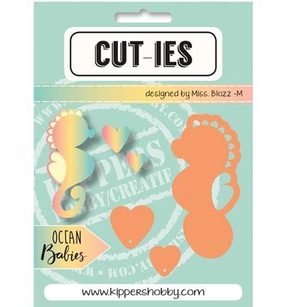 Seahorse-Hearts - CUT-IES - Ocean Babies - Hypocampe/Coeur - Maritime
