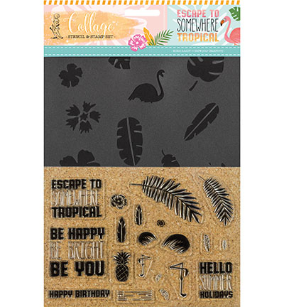 Collage – Tropical - Collage - Tropical Escape - 