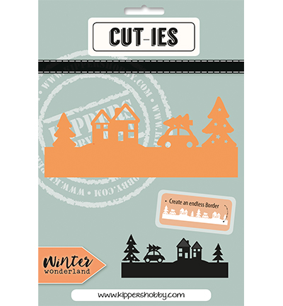 Driving Home - CUT-IES - Die-Cut Driving Home For Christmas - Winter Wonderland