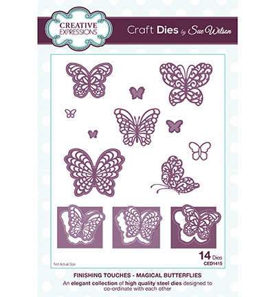 CED1415 - Creative Expressions - Magical Butterflies - The Finishing Touches Collection