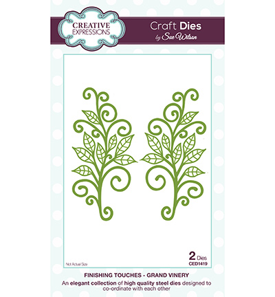 CED1419 - Creative Expressions - Grand Vinery - The Finishing Touches Collection