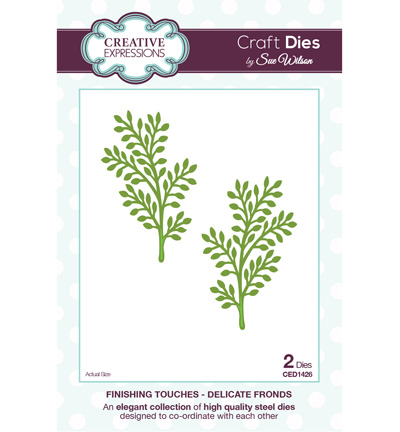 CED1426 - Creative Expressions - Delicate Fronds - The Finishing Touches Collection