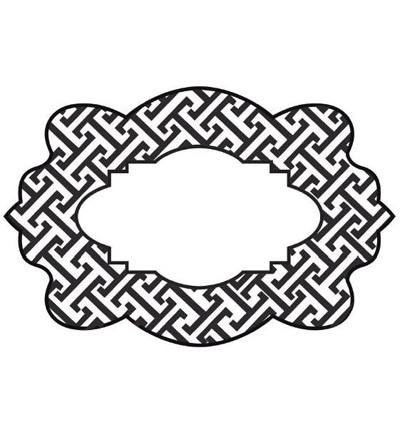 UMS594 - Creative Expressions - Greek Key - To Die For Stamp