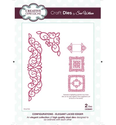 CED6401 - Creative Expressions - Elegant Lace Edger - The Configurations Collection