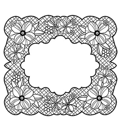 UMS620 - Creative Expressions - Hopscotch Floral - To Die For Stamp