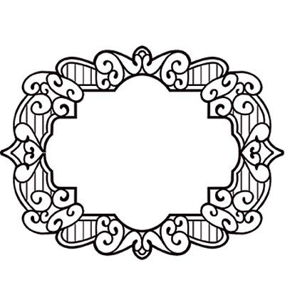 UMS627 - Creative Expressions - Deco Sweetheart - To Die For Stamp