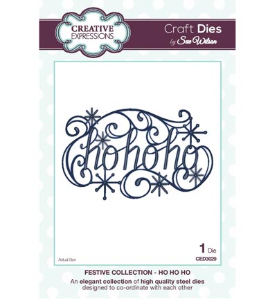CED3029 - Creative Expressions - Ho Ho Ho - The Festive Collection