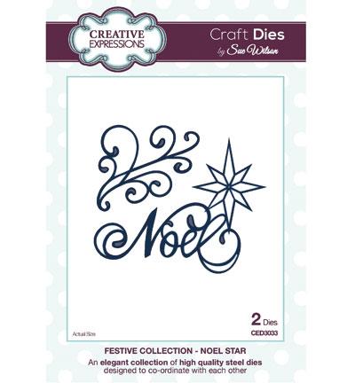 CED3033 - Creative Expressions - Noel Star - The Festive Collection