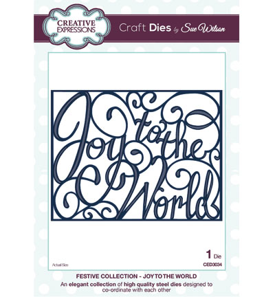 CED3034 - Creative Expressions - Joy to the World - The Festive Collection