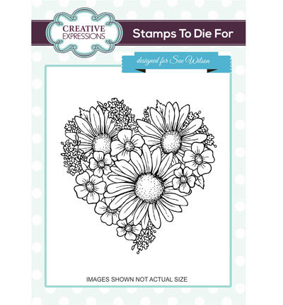 UMS677 - Creative Expressions - Heart of Blossoms - 