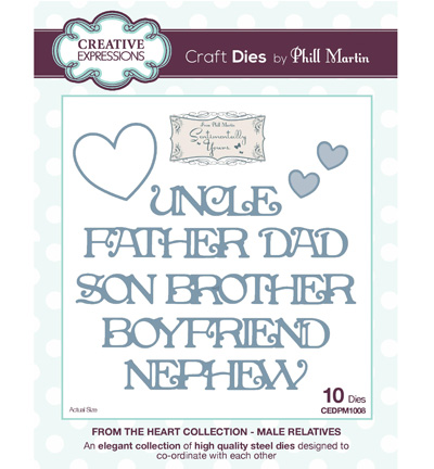 CEDPM1008 - Creative Expressions - Male Relatives - CEDPM1008 - Creative Expressions - Male Relatives -