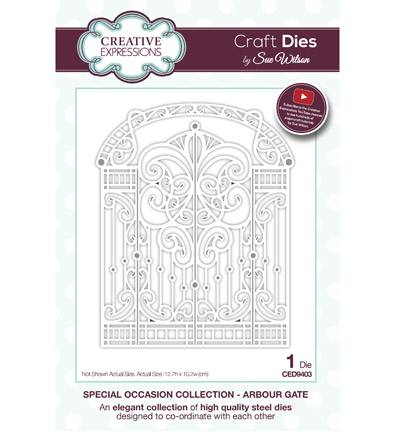 CED9403 - Creative Expressions - Arbour Gate - The Special Occasion Collection