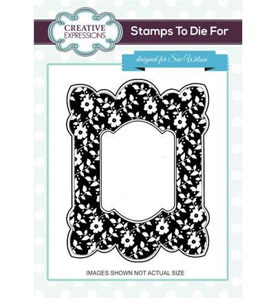 UMS716 - Creative Expressions - Silhouette Blooms - To Die For Stamp