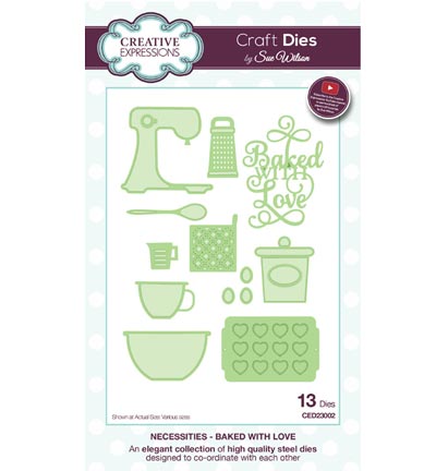 CED23002 - Creative Expressions - Baked with Love - 