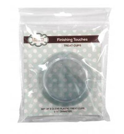 CETREATROUND - Creative Expressions - Round Treat Cups- pk 6(for Candy Machine) - 