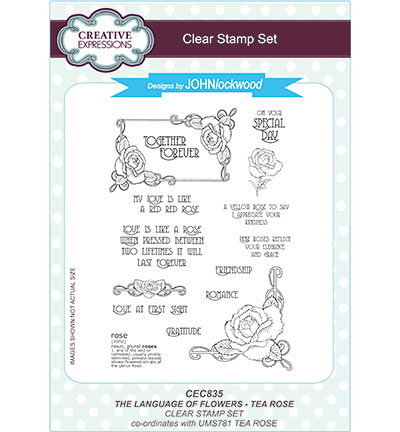 CEC835 - Creative Expressions - Tea Rose - 