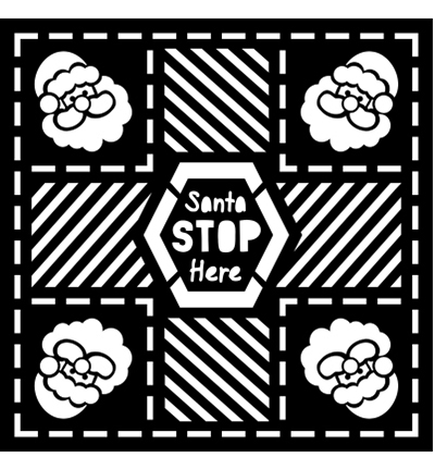 MASKSANTA - Creative Expressions - Santa Stop  - Noël, hiver