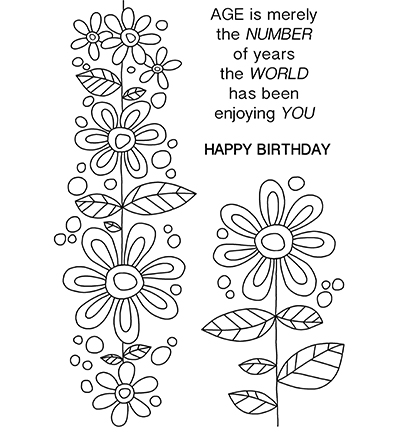 JGS567 - Creative Expressions - Daisy Chain - Fleurs