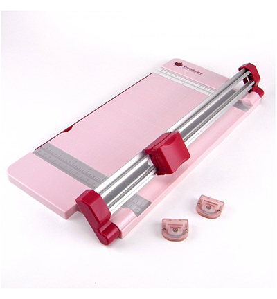 WWT80002 - Creative Expressions - Woodware Fingerguard Paper Trimmer - 2 Blades - Paper Trimmer