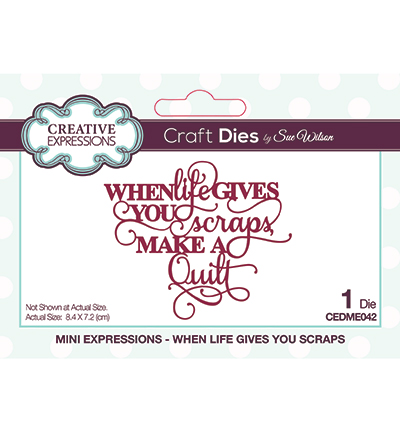 CEDME042 - Creative Expressions - When Life Gives You Scraps - CEDME042 - Creative Expressions - When Life Gives You Scraps -