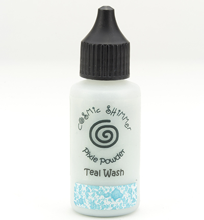 CSPPTEAL - Cosmic Shimmer - Teal Wash - Pixie Powder