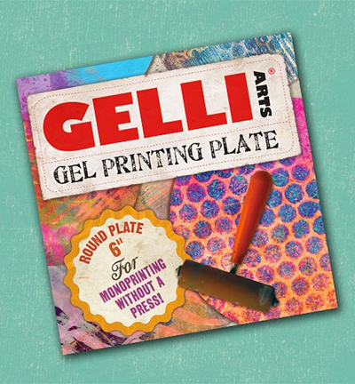 6inch Round - Gelli Arts - Gelli Printing Plates rond - Ronde