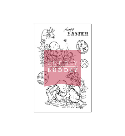 CBS0023 - Cuddly Buddly - Toby Tumble's Easter Day - Clear Stamps