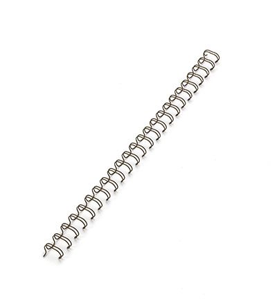 2773 - Zutter - Wire, antique brass, 24 loops - Owire 3/8  inch