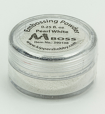 101 - Mboss - Pearl White - Mboss Embossing powder