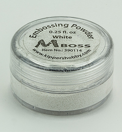 white - Mboss - White - Mboss Embossing powder white - Mboss - White - Mboss Embossing powder