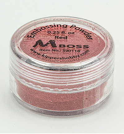 1795C - Mboss - Red - Mboss Embossing powder