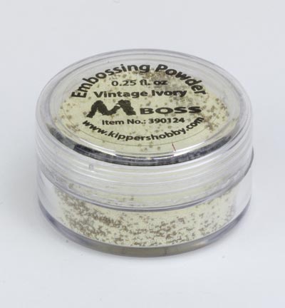 Ivory-G - Mboss - Vintage Ivory - Mboss Embossing powder