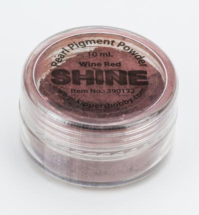 524 - Shine - Wine Red - Shine Pearl Pigment Powder