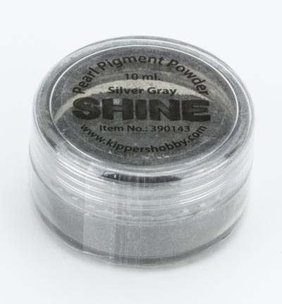 407 - Shine - Silver Gray - Shine Pearl Pigment Powder