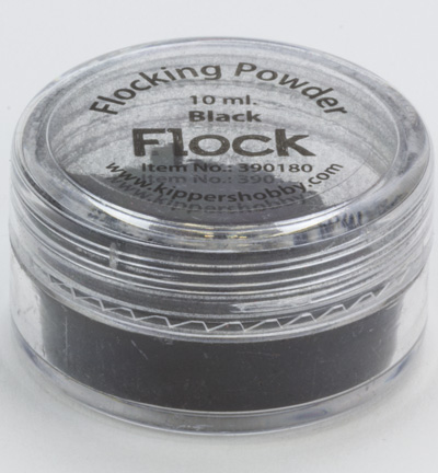 426C Black - Flock - Black - Poudre, flock & sable