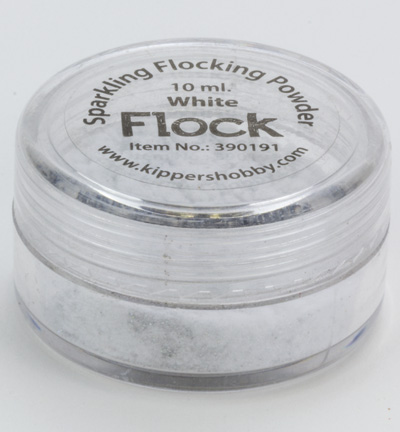 White - Flock - Sparkling White - Flock Sparkling powder