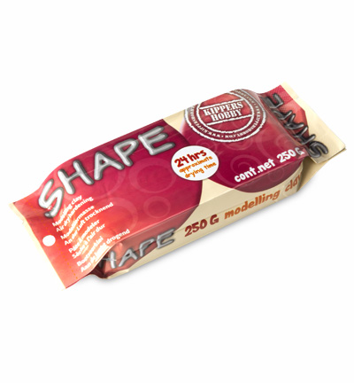 BVM250 - Kippers - Model Clay white, 250gr - Modelling clay