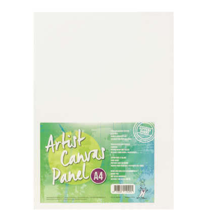 BVC3020 - Kippers - Plaque en toile, A4 - Rectangle blanc
