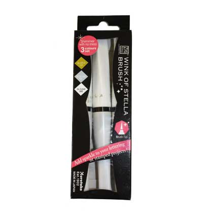 MS-56/3VCS - Kuretake / ZIG - Set Christmas Sparkle - Sets & recharge Wink of Stella